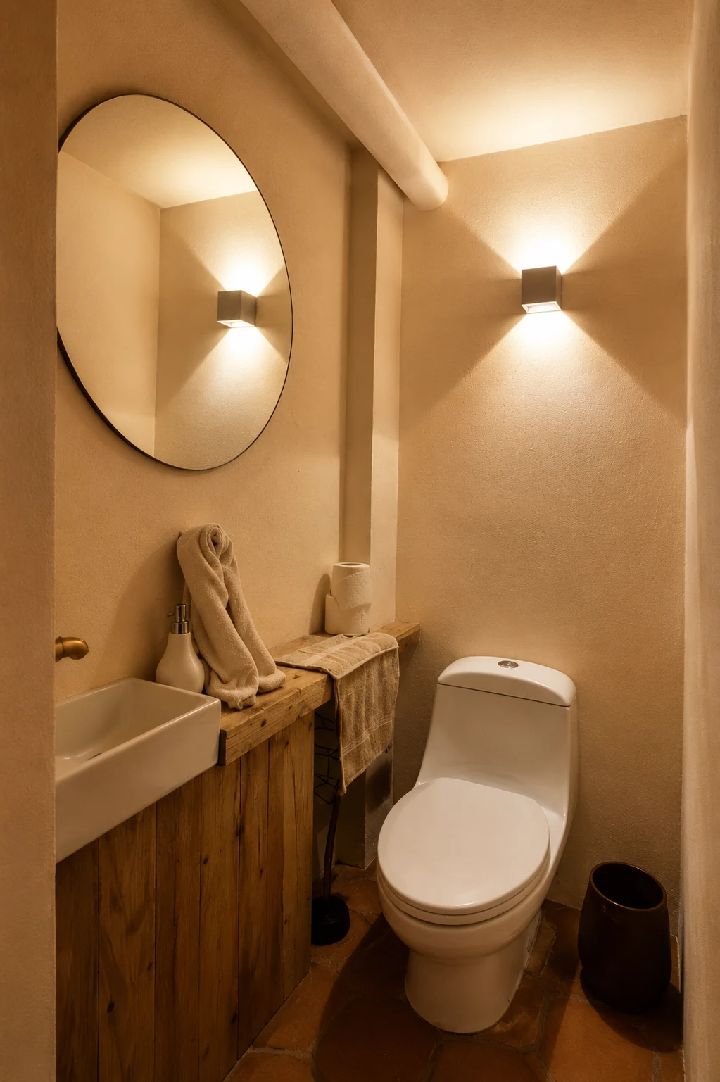 Casa Palacios — Baño de visitas