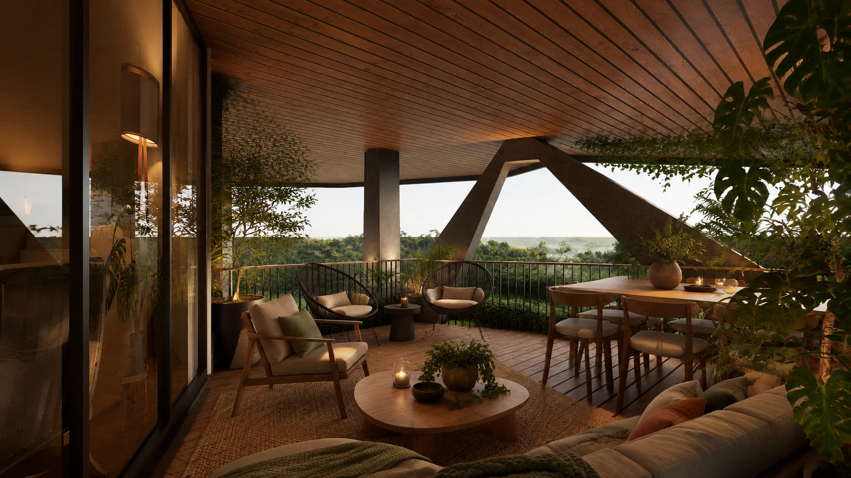 Casa Rosales — Terraza de la Suite