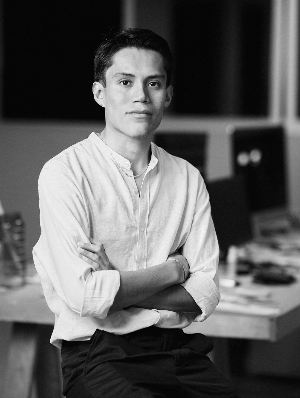 Retrato del arquitecto David Gasard